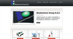 Desktop Screenshot of bioelectronicgroup.com